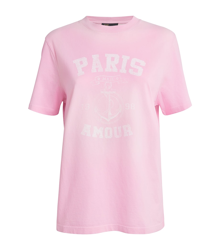 Cotton Paris T-Shirt PINK Image 1
