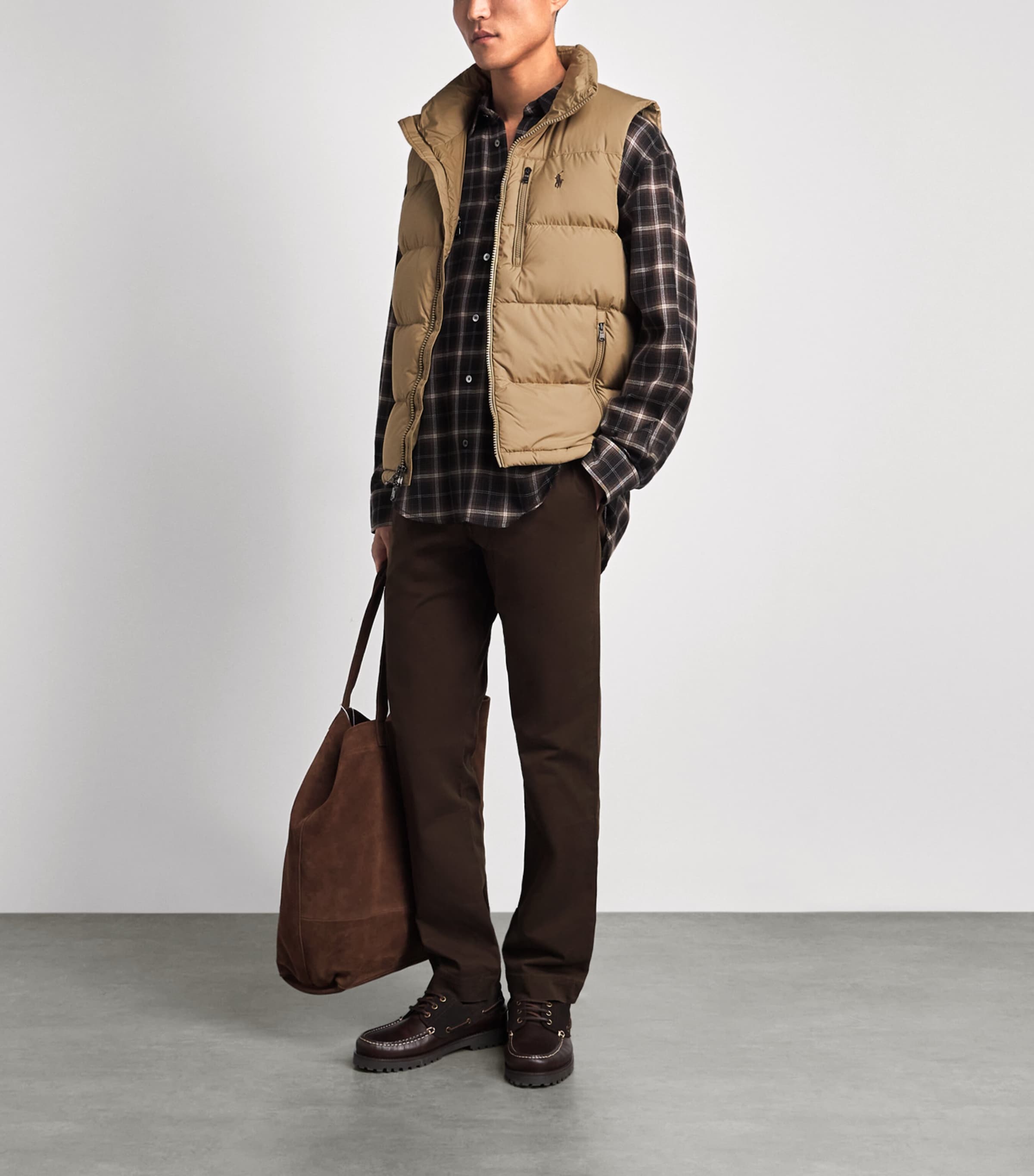 Polo Ralph Lauren Beige Gorham Down Gilet | Harrods US
