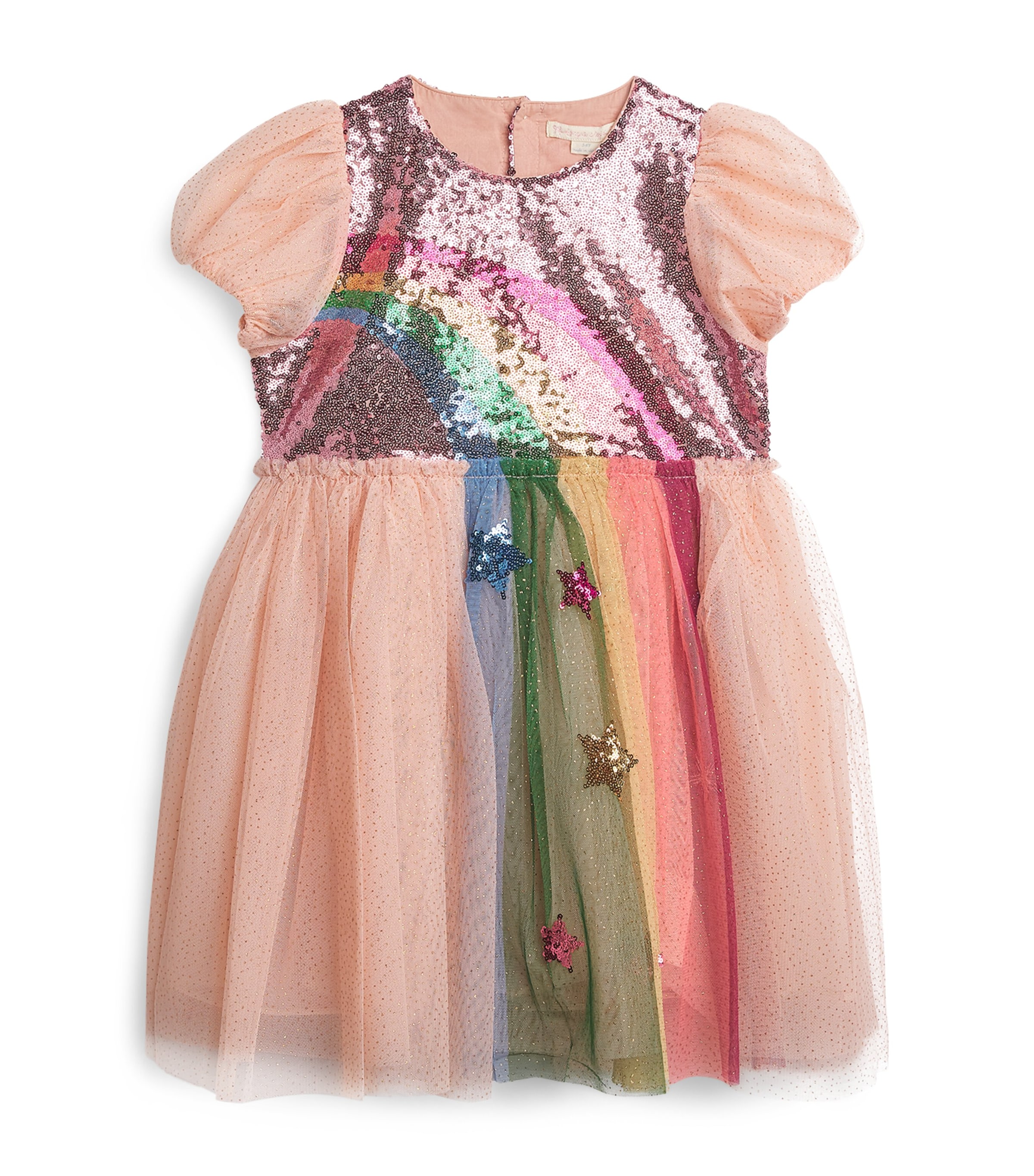 KONGES SLOJD SEQUINNED ODETTE RAINBOW DRESS