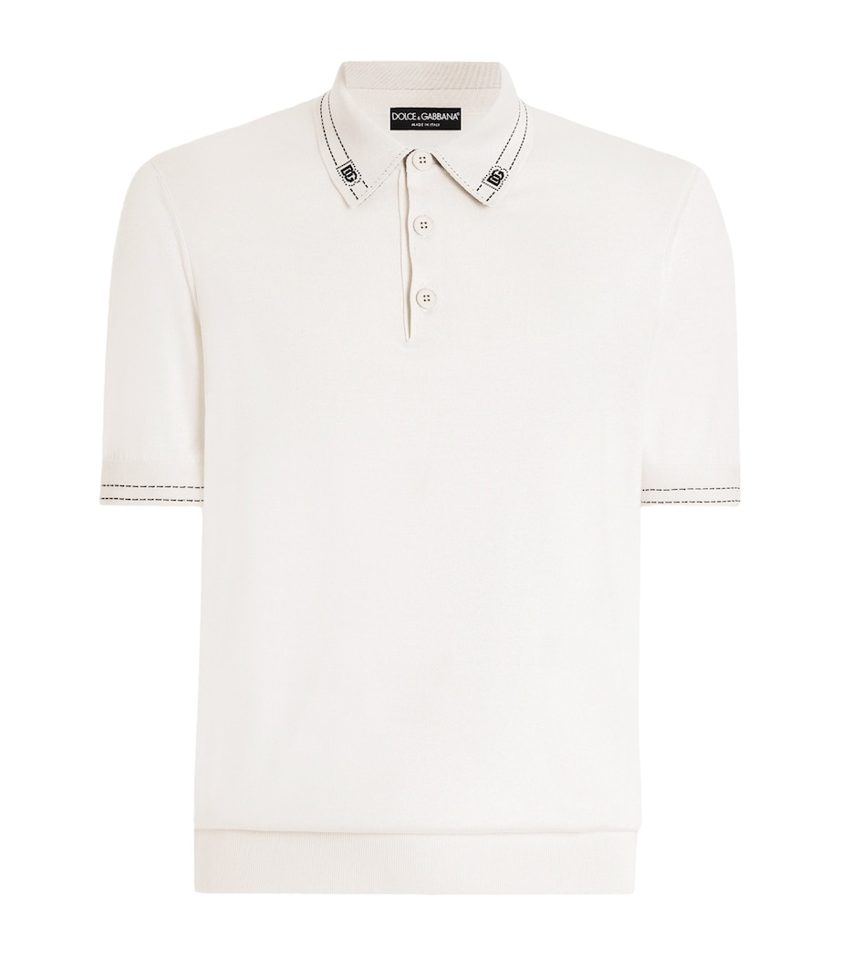 Silk Polo Shirt W0001-NATURAL W Image 1