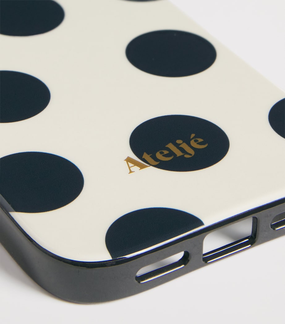 Recycled Polka-Dot iPhone 16 Pro Max Case IVORY POLKA DOT Image 3