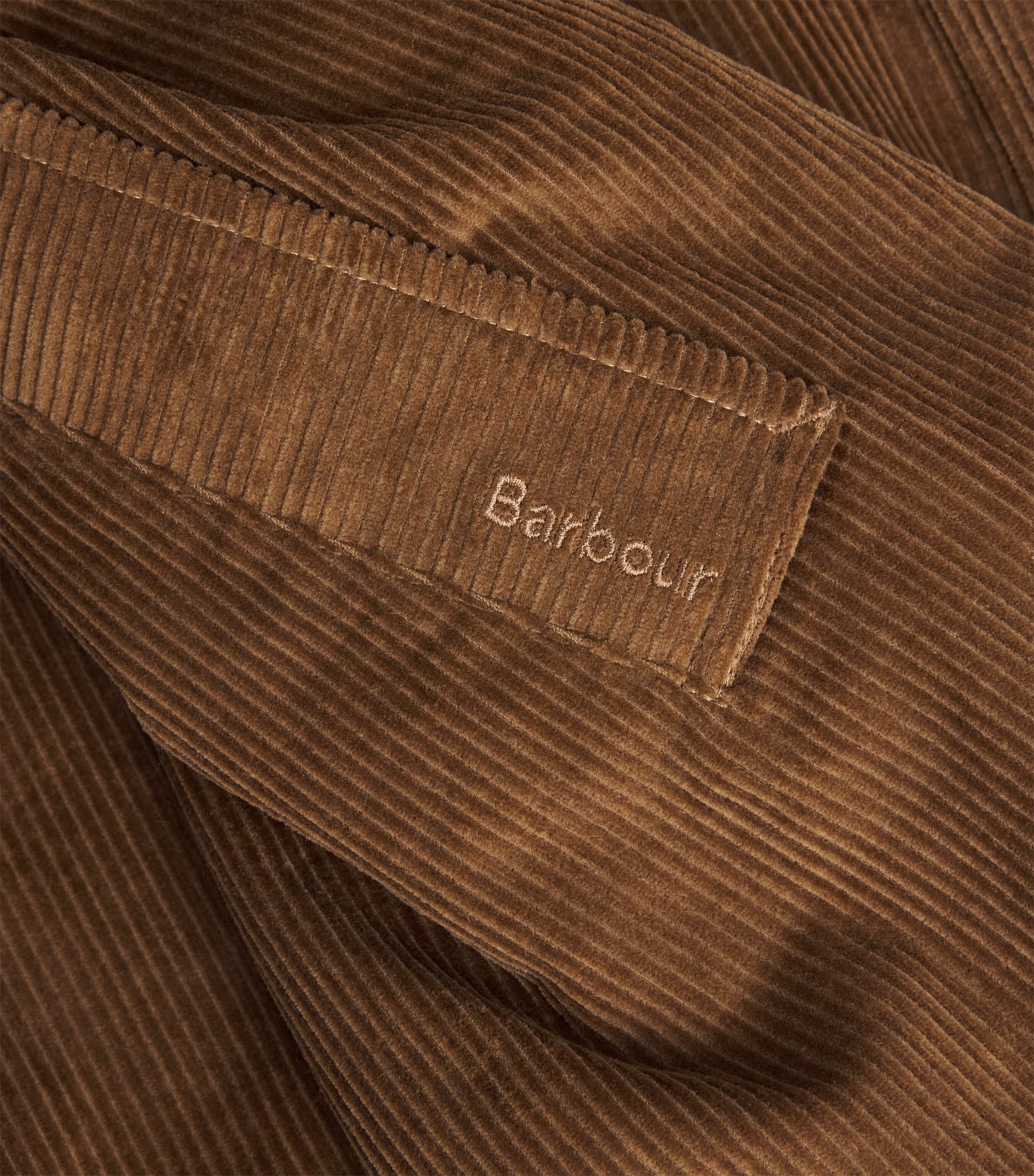Barbour Womens Corduroy Antonella Trench Coat Tan/birchwood Dress Image 6