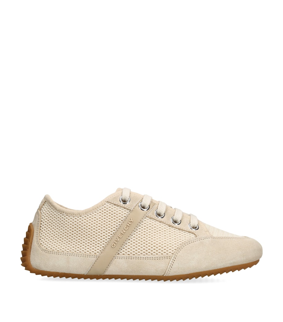 Slim Low-Top Sneakers BEIGE Image 1