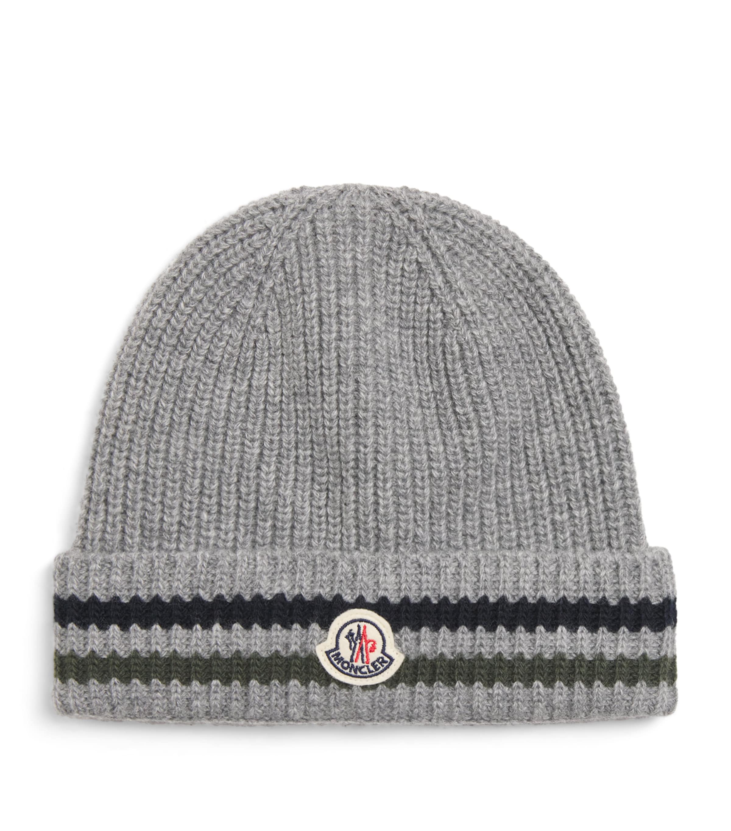 Virgin Wool Logo Patch Beanie 912 Image 1