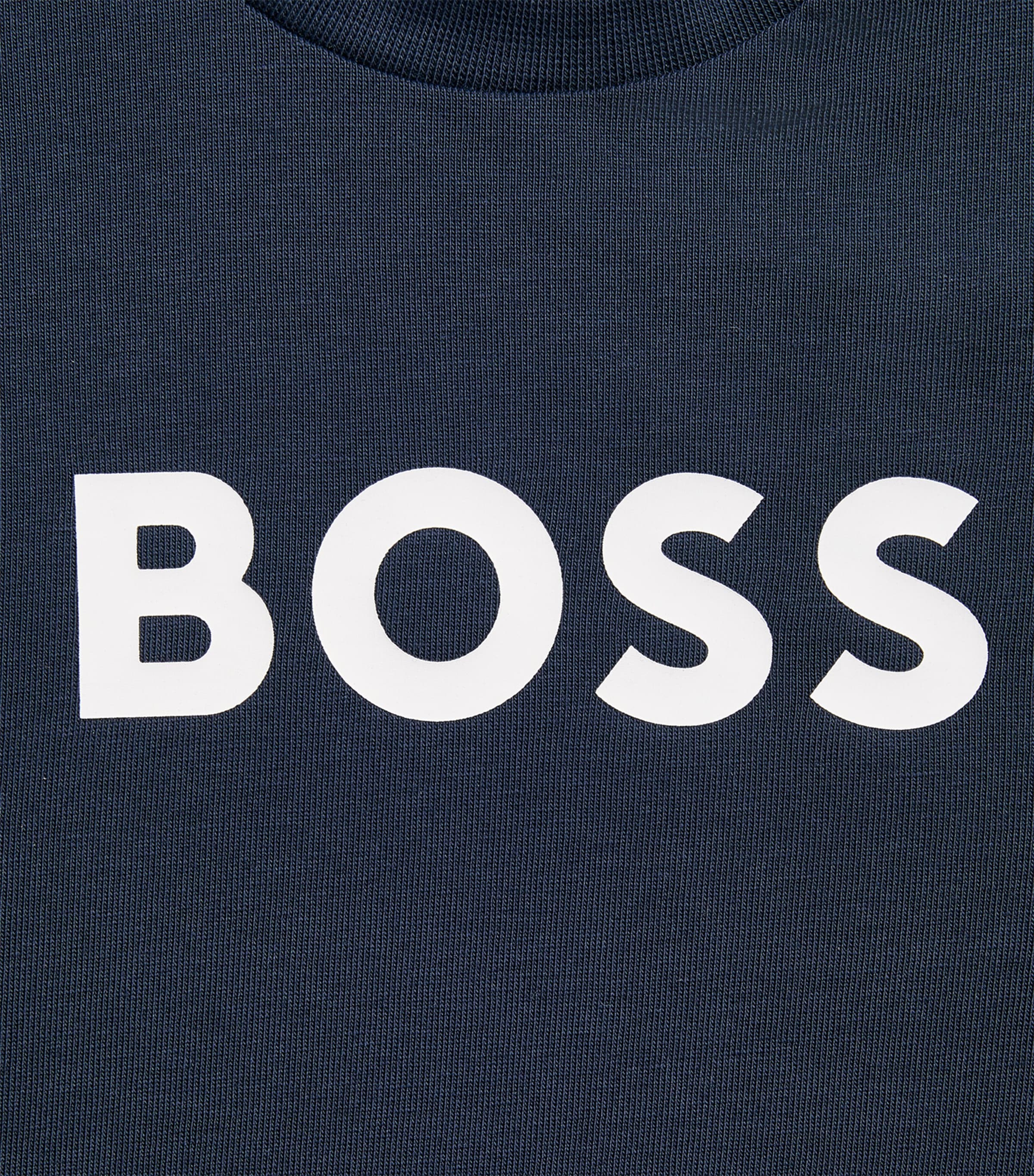 BOSS Kidswear Logo T-Shirt (3-36 Months) Navy Image 2