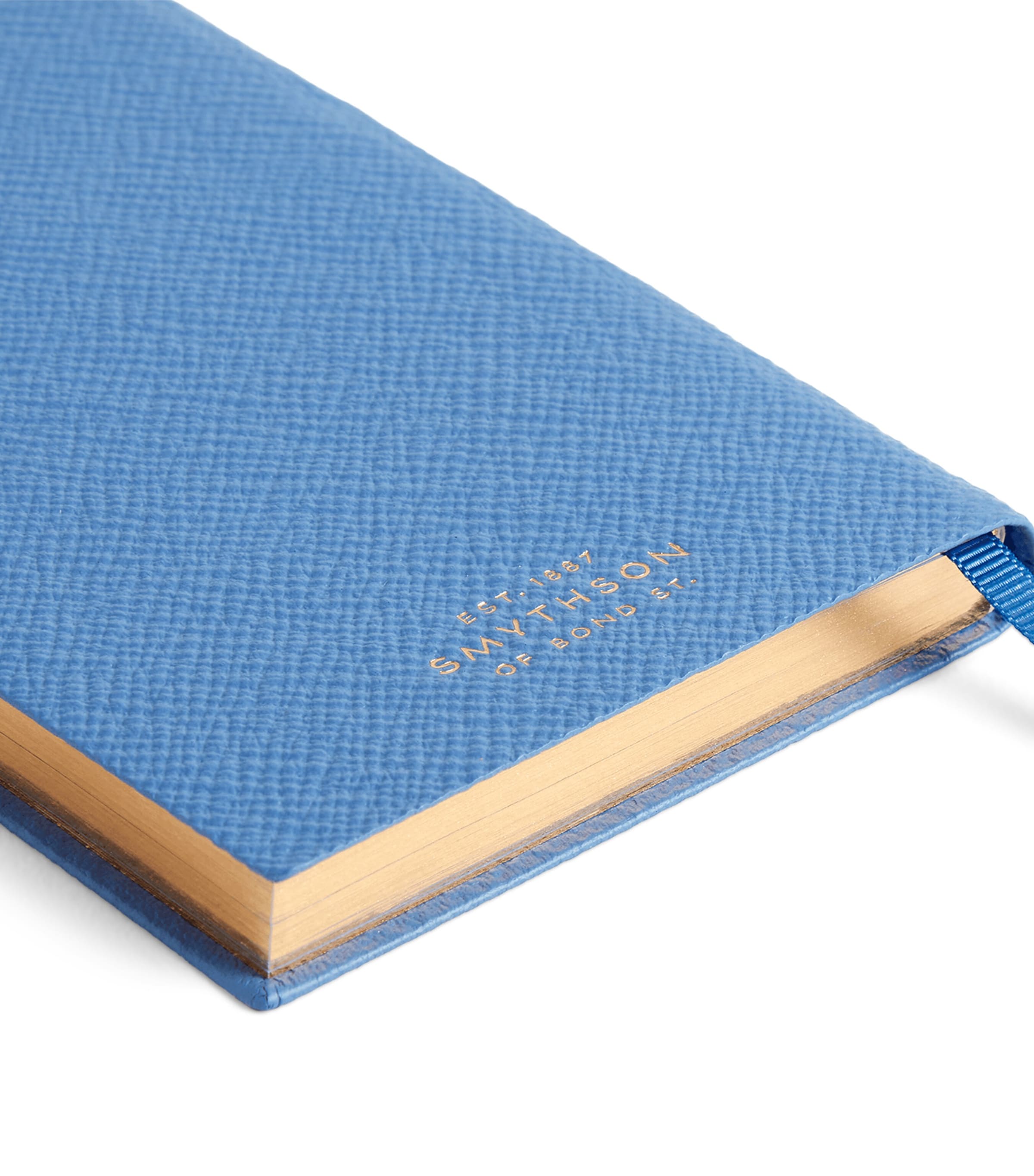 Smythson x Peter Rabbit Panama Leather Notebook Nile Blue Image 5