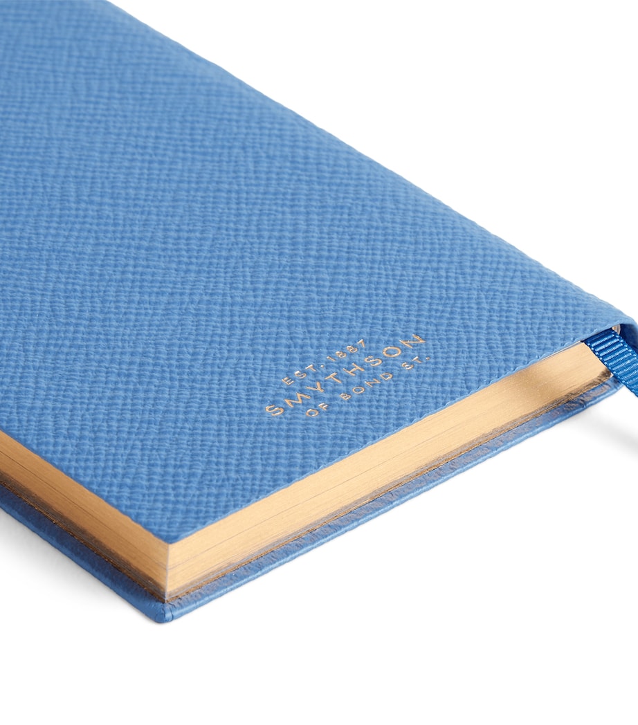 Smythson x Peter Rabbit Panama Leather Notebook Nile Blue Image 5