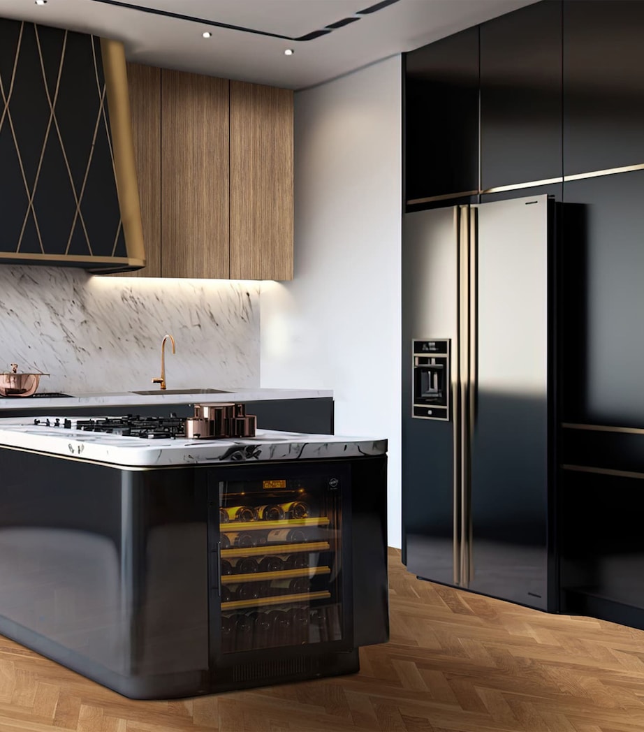 Small Single-Temperature Compact Wine Cabinet NO COLOUR Image 3