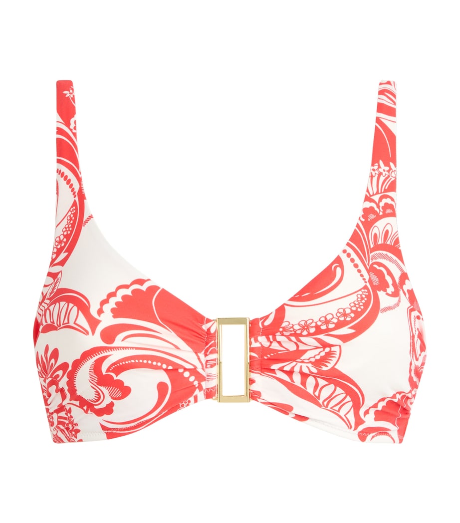 Melissa Odabash Womens Floral Bel Air Bikini Top Floral Image 1