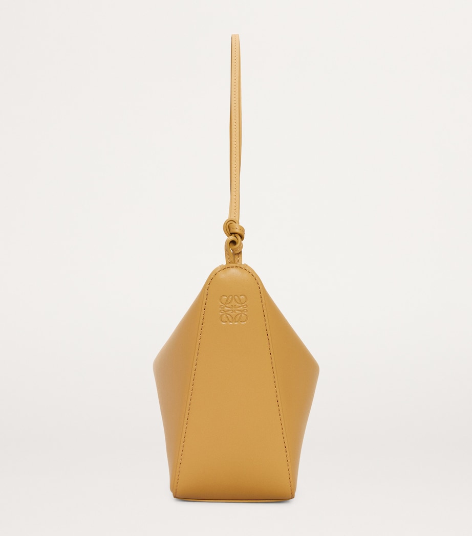 Mini Leather Hammock Hobo Shoulder Bag SAHARA Image 4