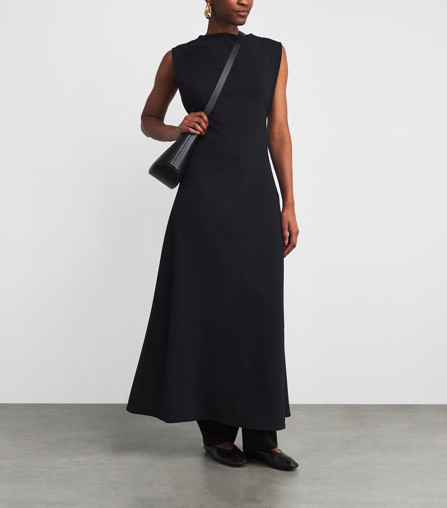 Neva Comfort Cady Maxi Dress BLACK Image 2
