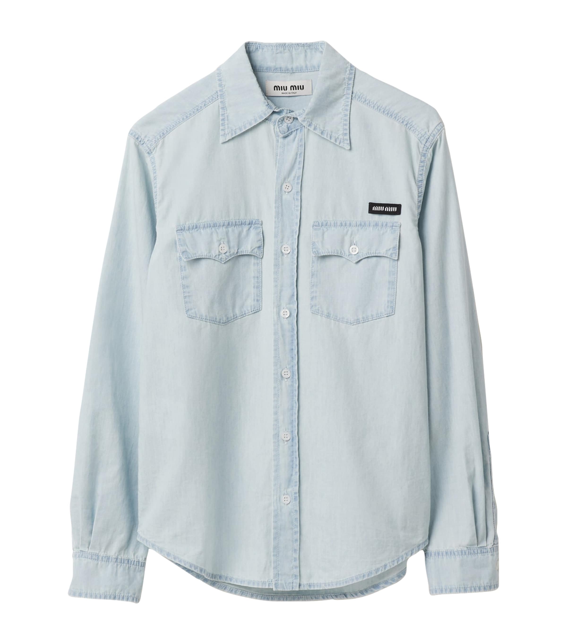 Chambray Shirt F0076 Image 1