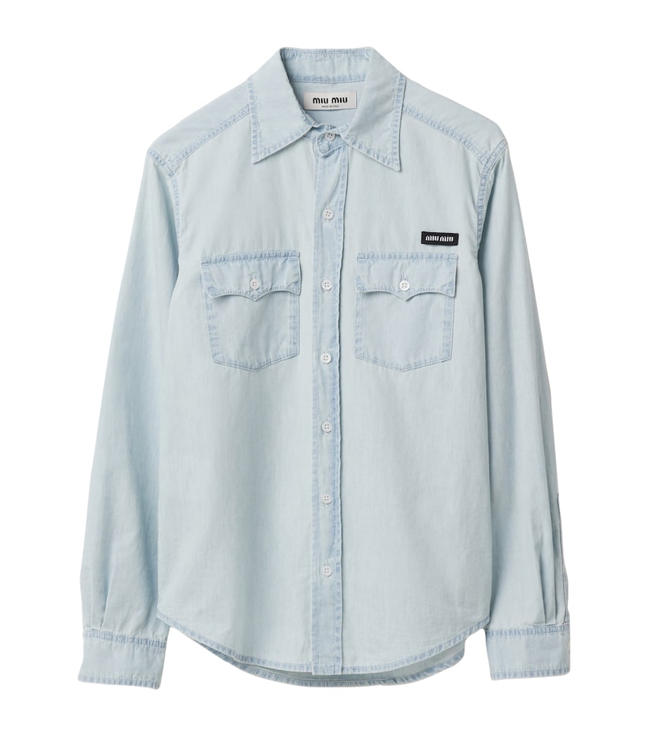 Chambray Shirt F0076 Image 1