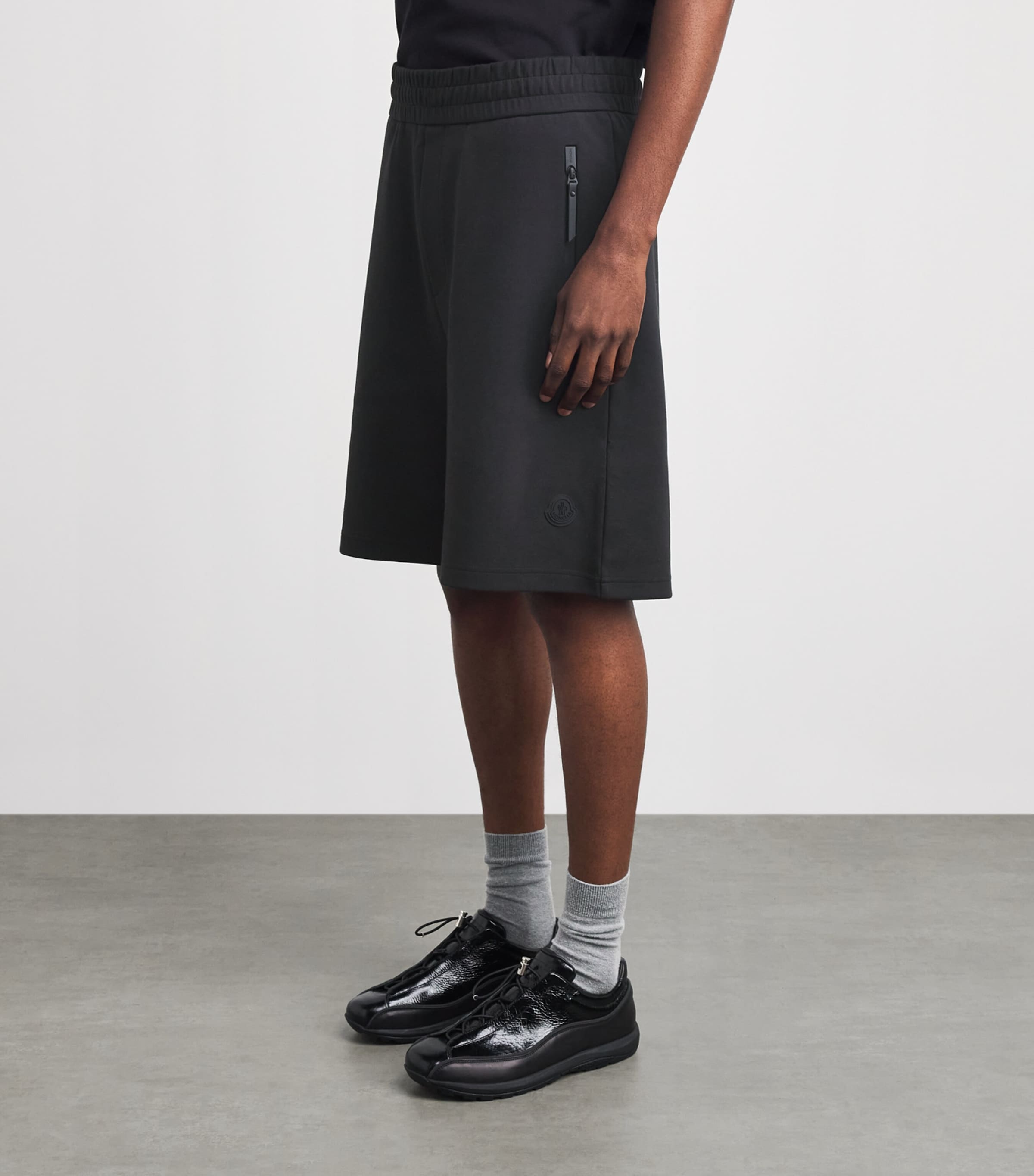 Moncler Mens Logo Shorts Image 4
