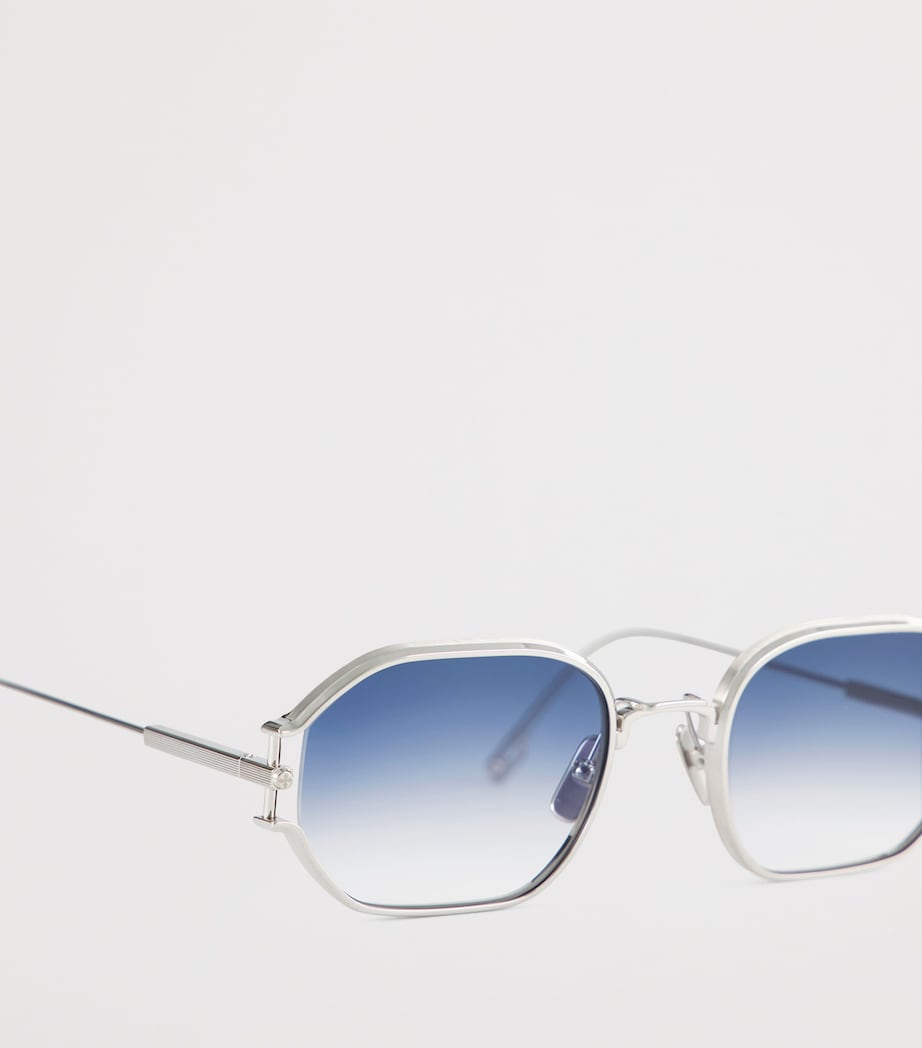Sato Enir Sunglasses Platinium/blue Image 4