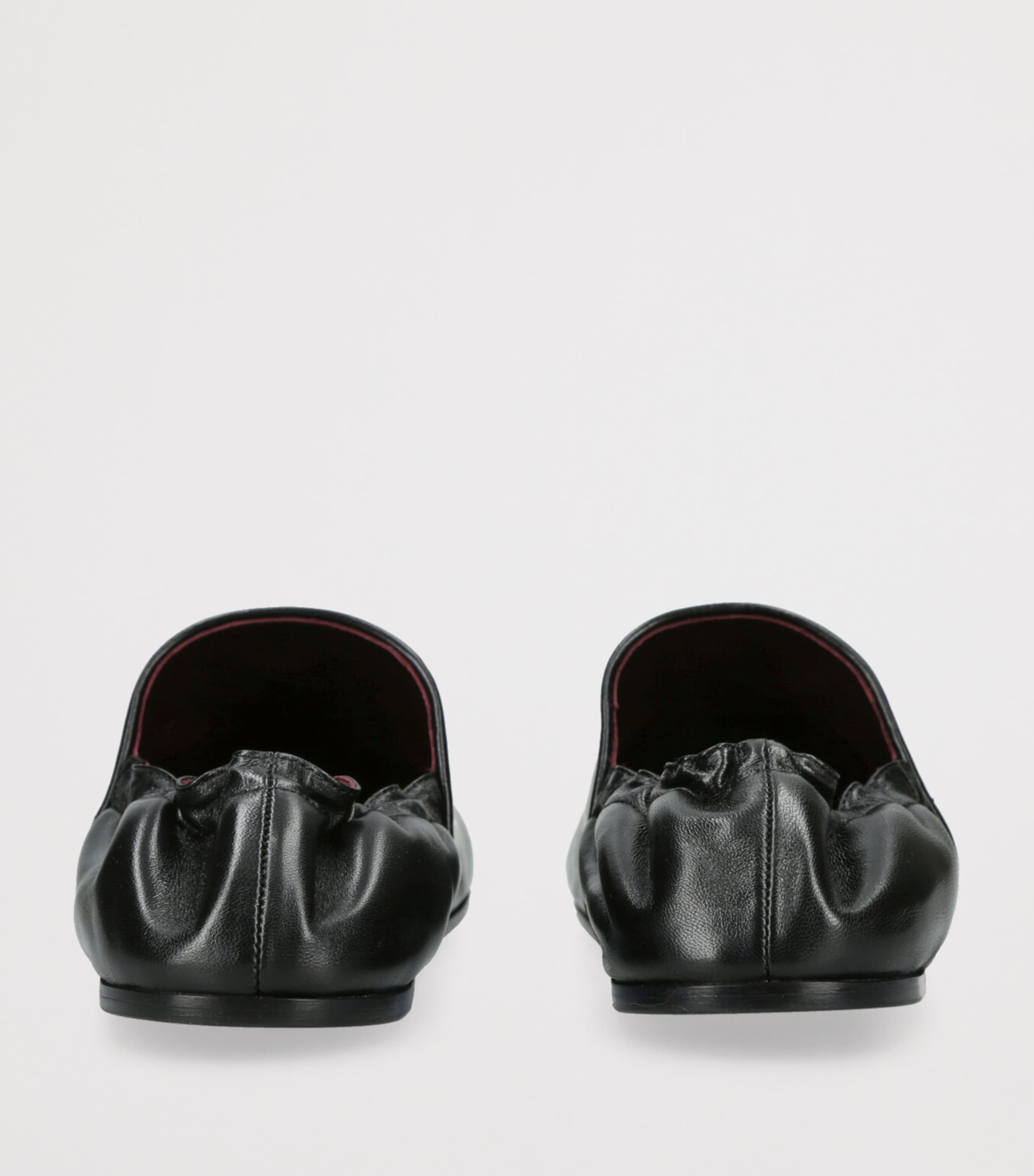 Khaite Leather Banks Flat Mules | Harrods US