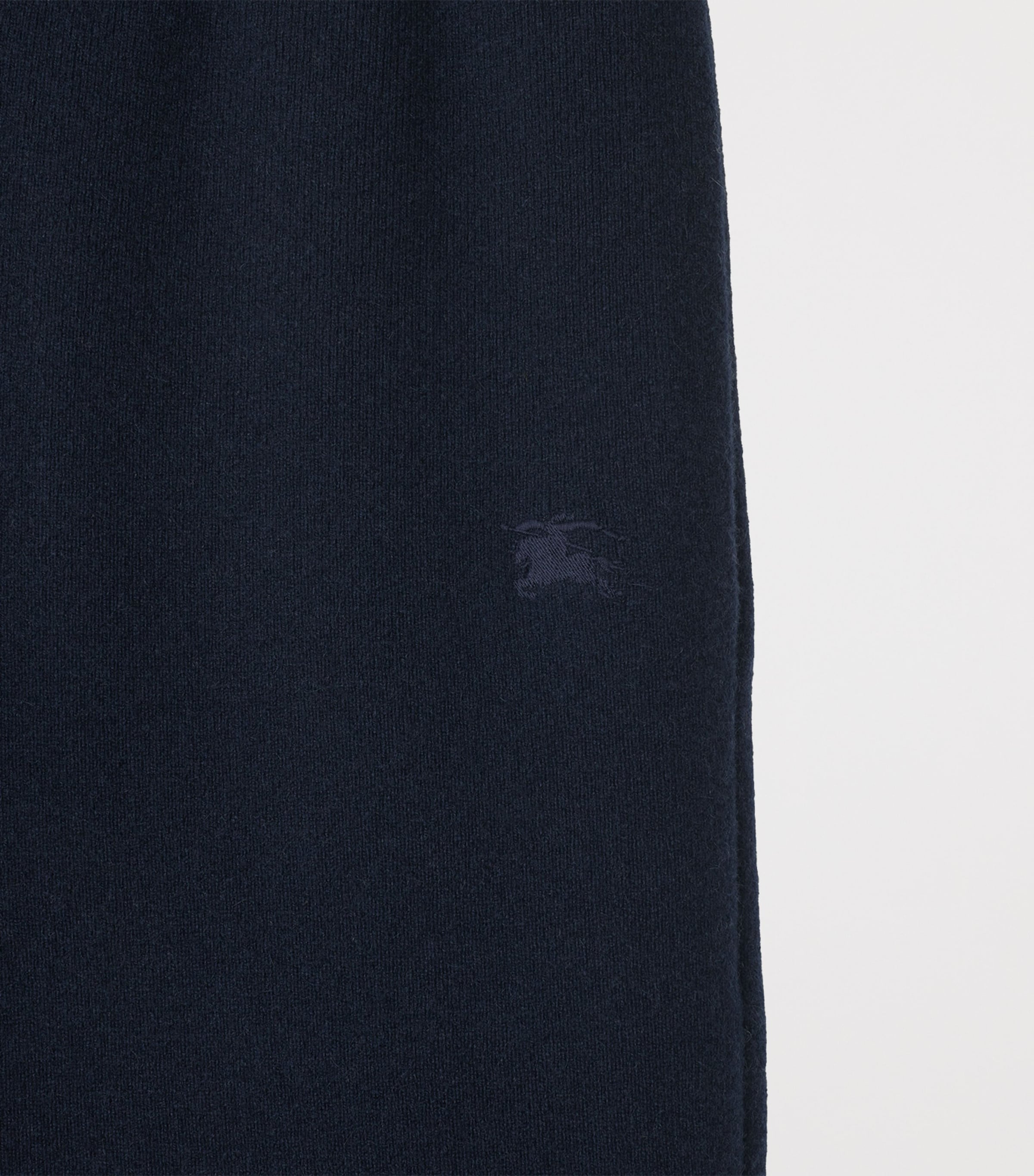 Cashmere-Blend Logo Sweatpants NAVY Image 5