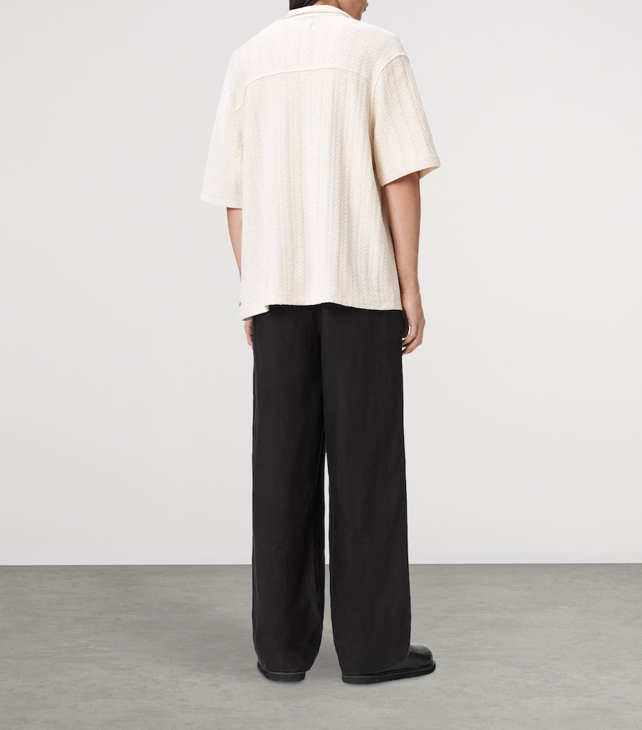 Linen Sharp Trousers SHADED BLACK Image 7