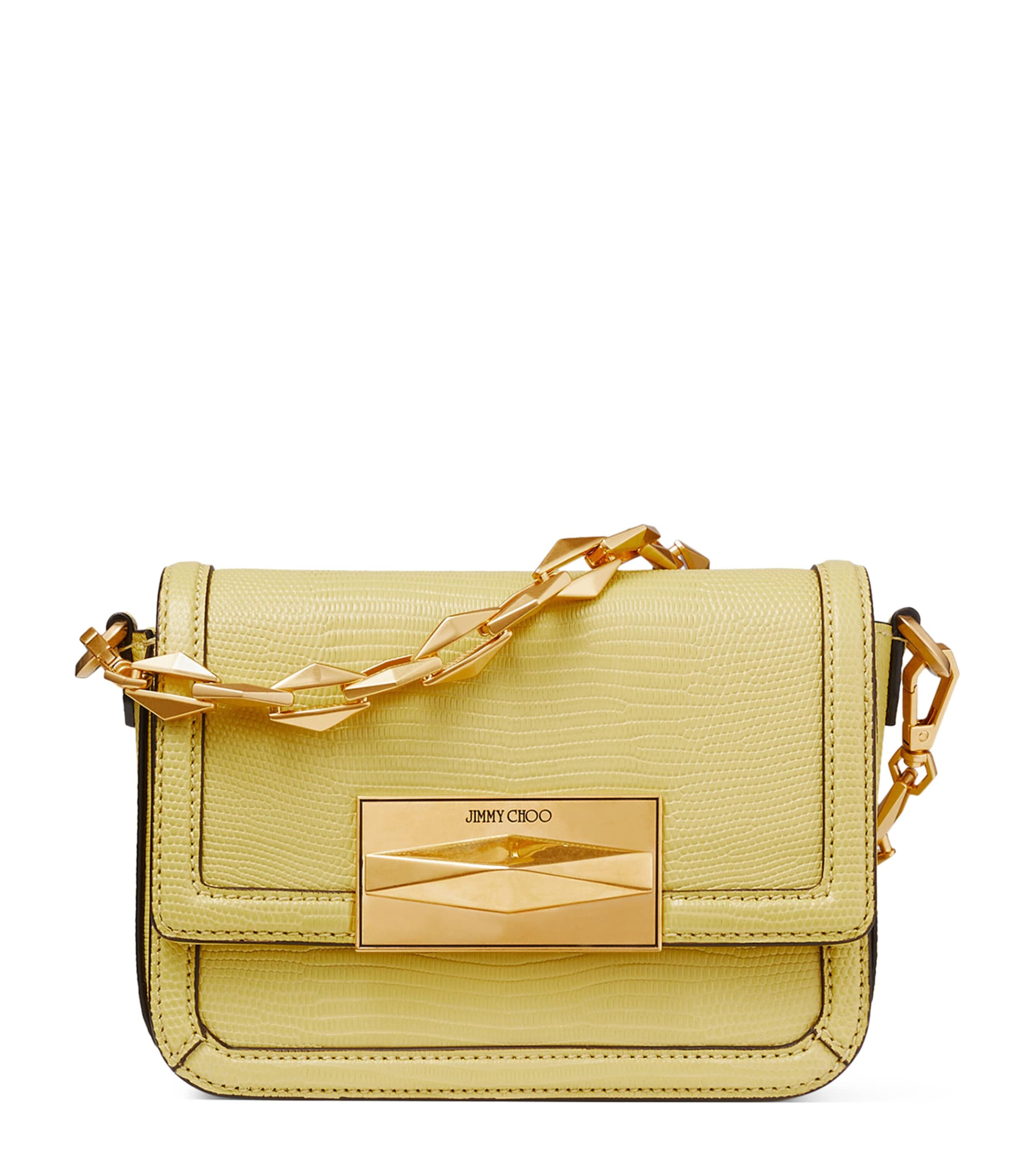 Jimmy Choo Diamond Cross-body Bag In Green