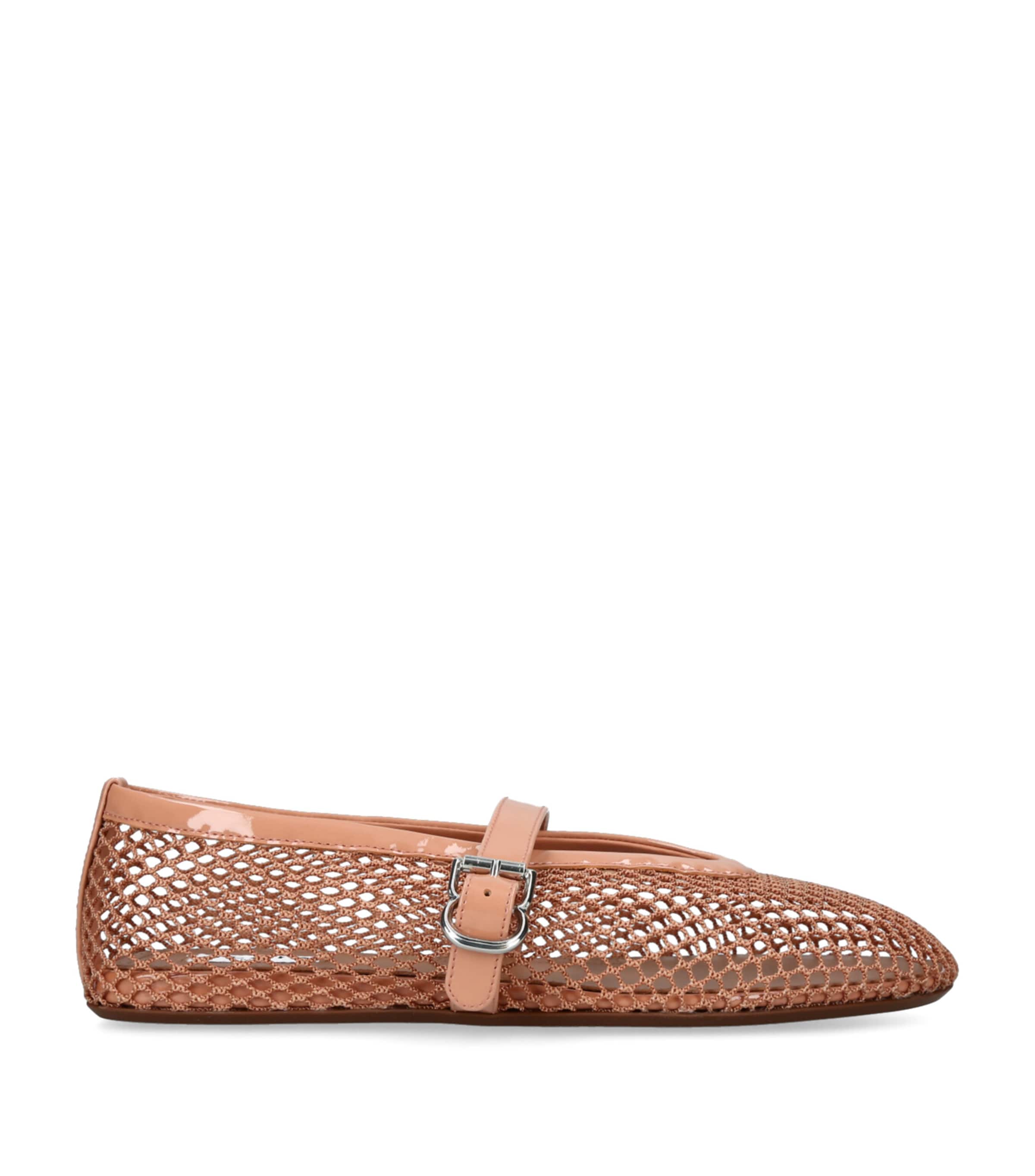 Alaïa Mesh Ballet Flats | Holiday Shop | Womens | Sandals | Women Shoes | Flats | Ballet Flats | Designers | Alaïa | Women Trending Now | Shoes