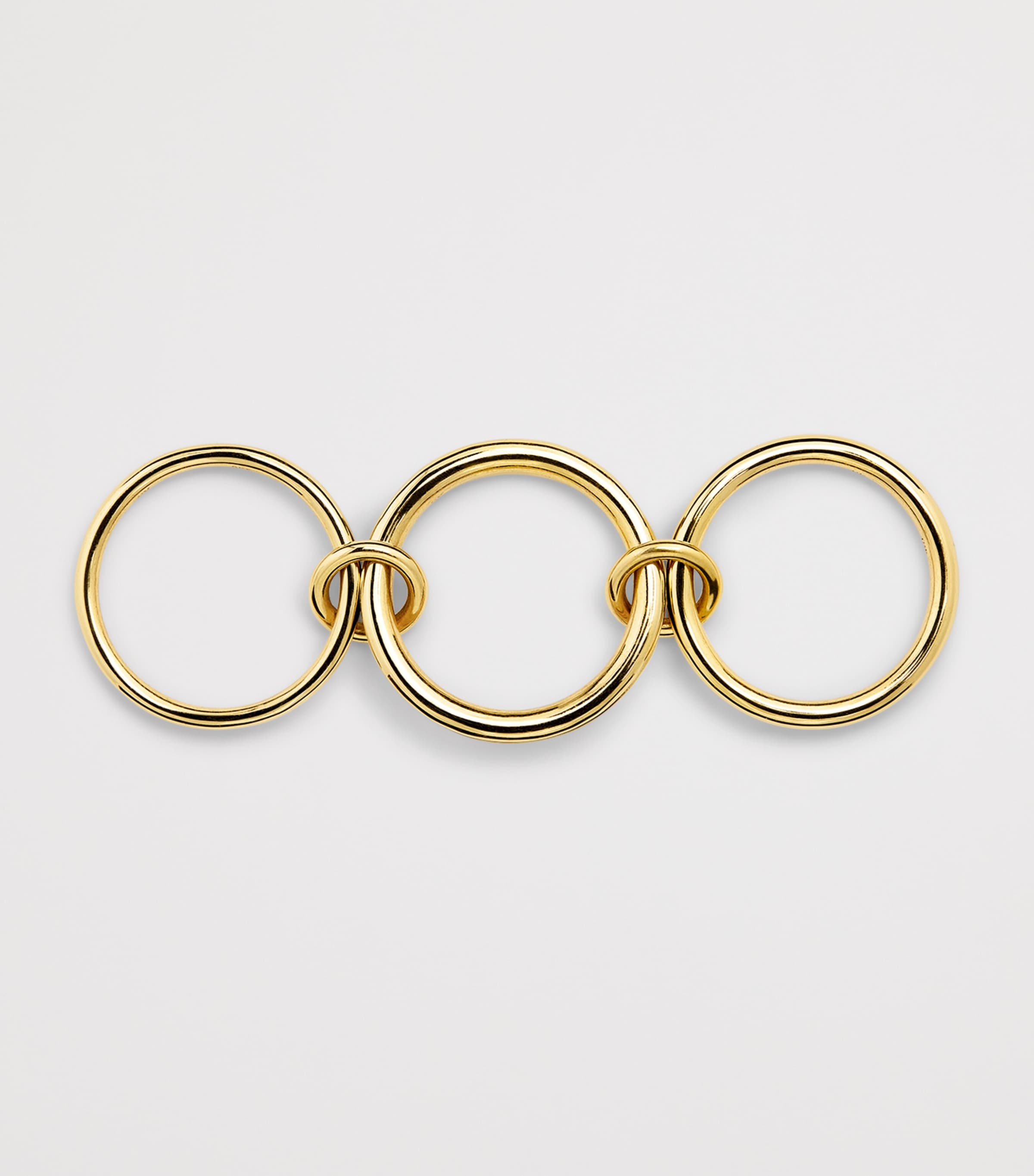 Yellow Gold and Sapphire Pyrus Ring YELLOW GOLD Image 3