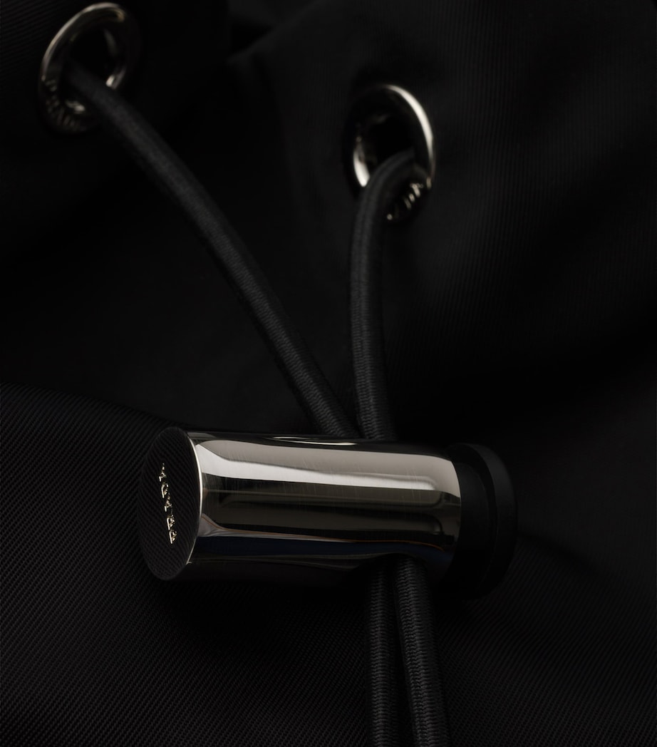 Re-Nylon and Leather Explore Backpack F0002 Image 7