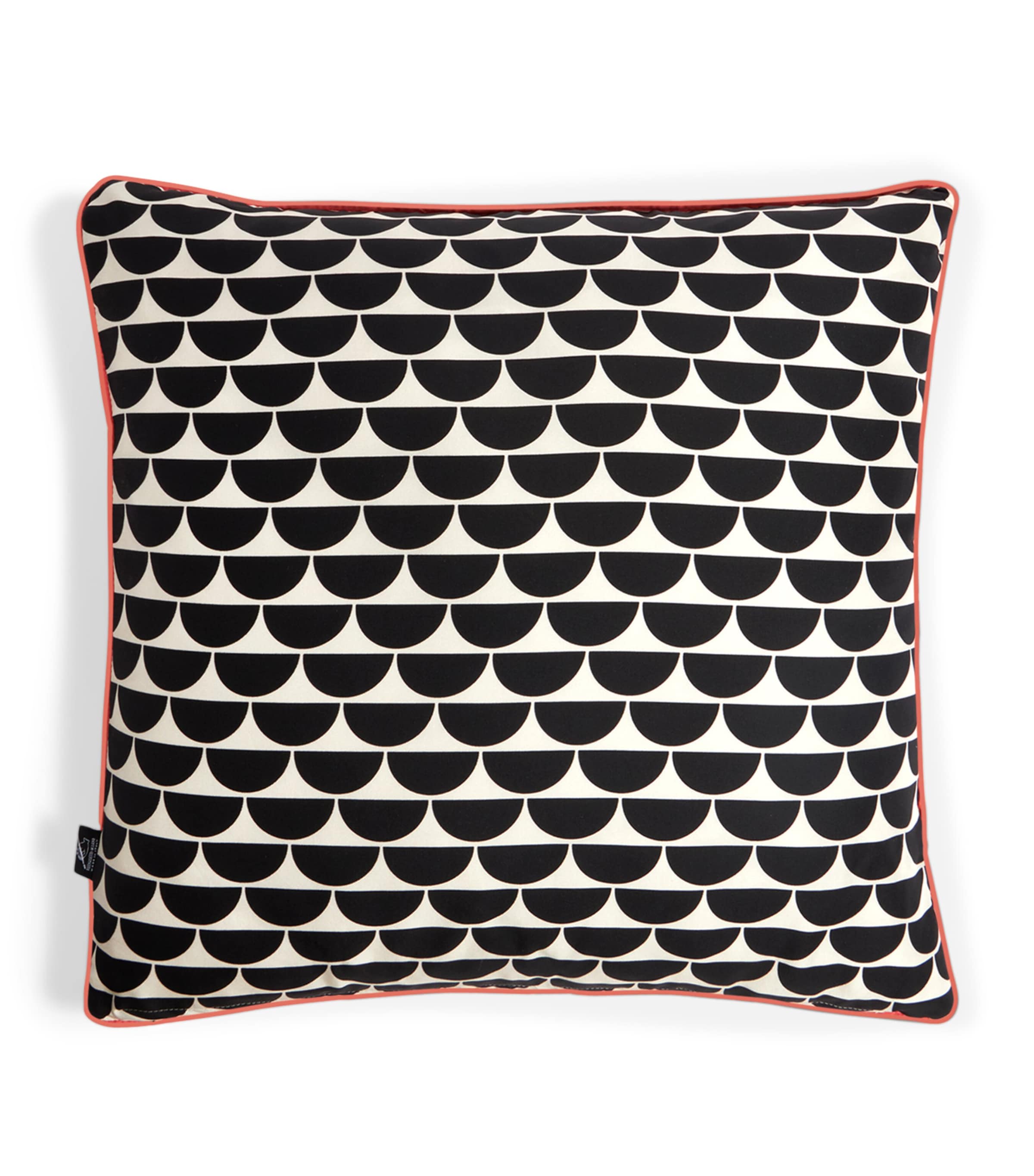 Fornasetti Pesce Balestra Cushion In Black