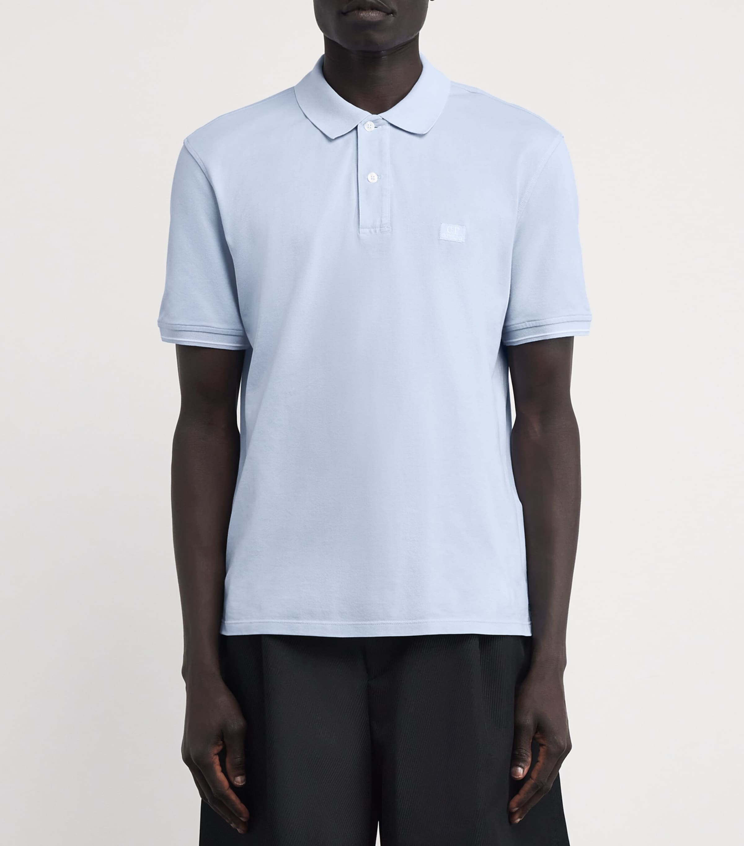 C.P. Company Logo Polo Shirt | Harrods UK