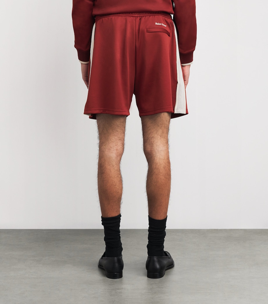 Stripe Motion Shorts RUST / IVORY Image 4