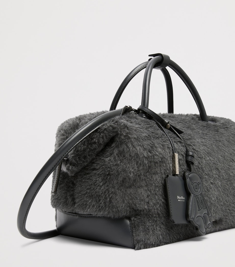 Max Mara Teddy Top-Handle Bag Medium Grey Image 4