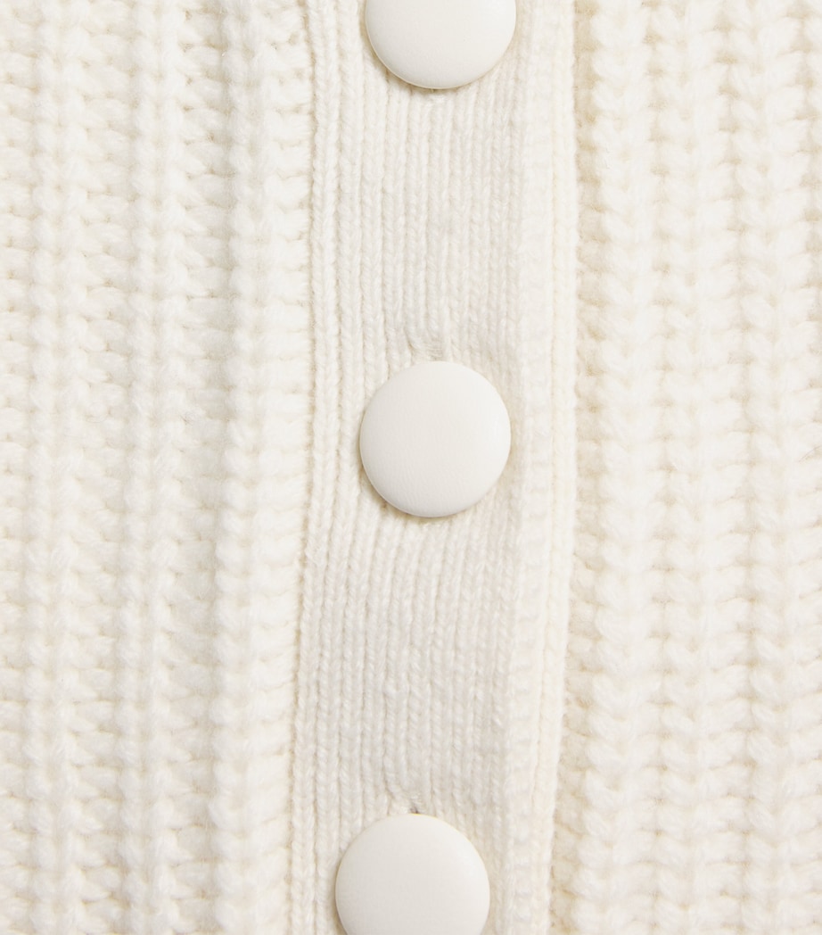 Wool-Blend Balaclava ECRU Image 3