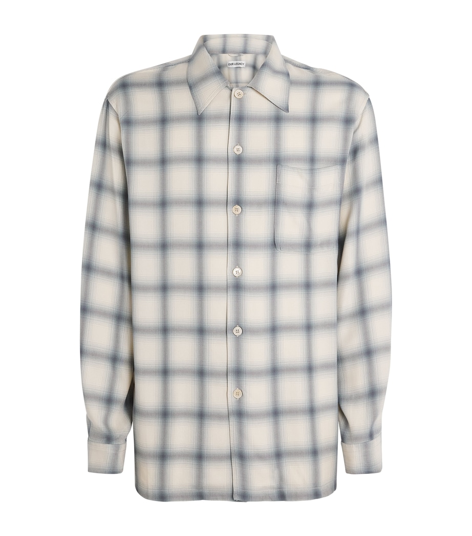 Our Legacy Mens Every Check Shirt Sacramento Image 1
