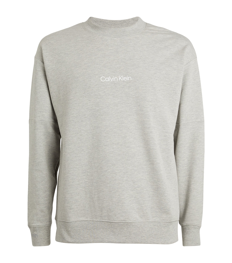 Crew-Neck Sweatshirt GREY HEATHER Image 1
