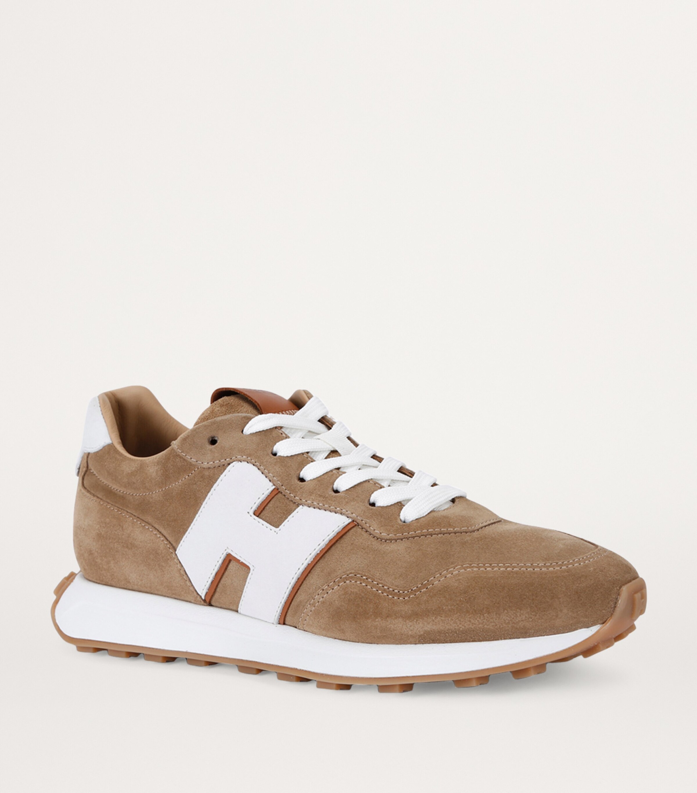Hogan Suede-Blend H641 Allacciato Sneakers | Harrods US