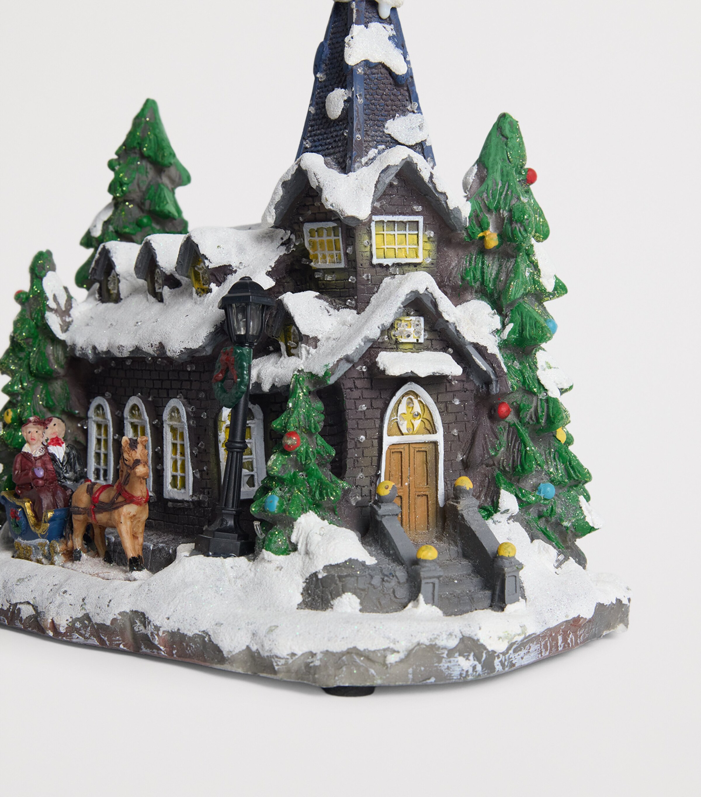 LED Christmas Church Ornament MULTI Image 2