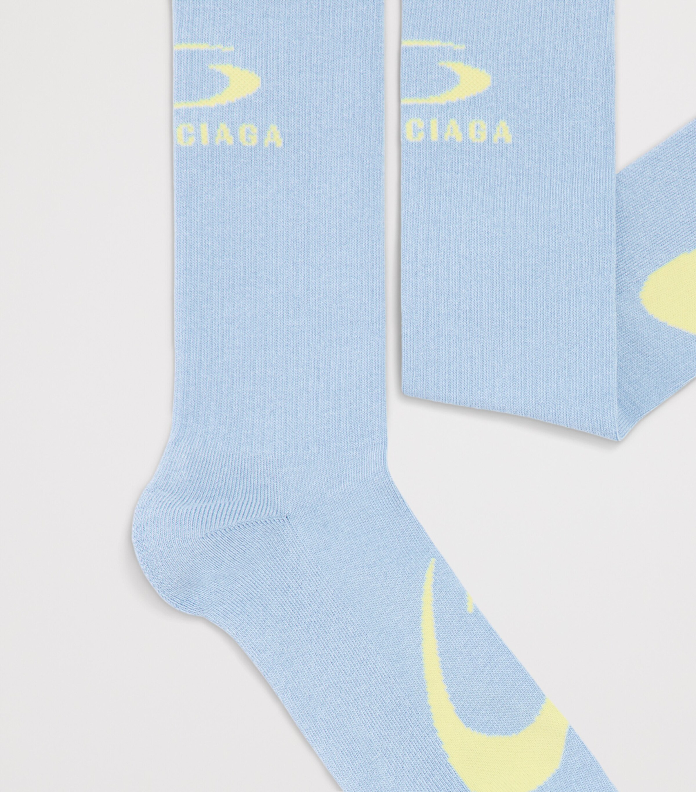 Cotton-Blend Logo Socks 4876 Image 2