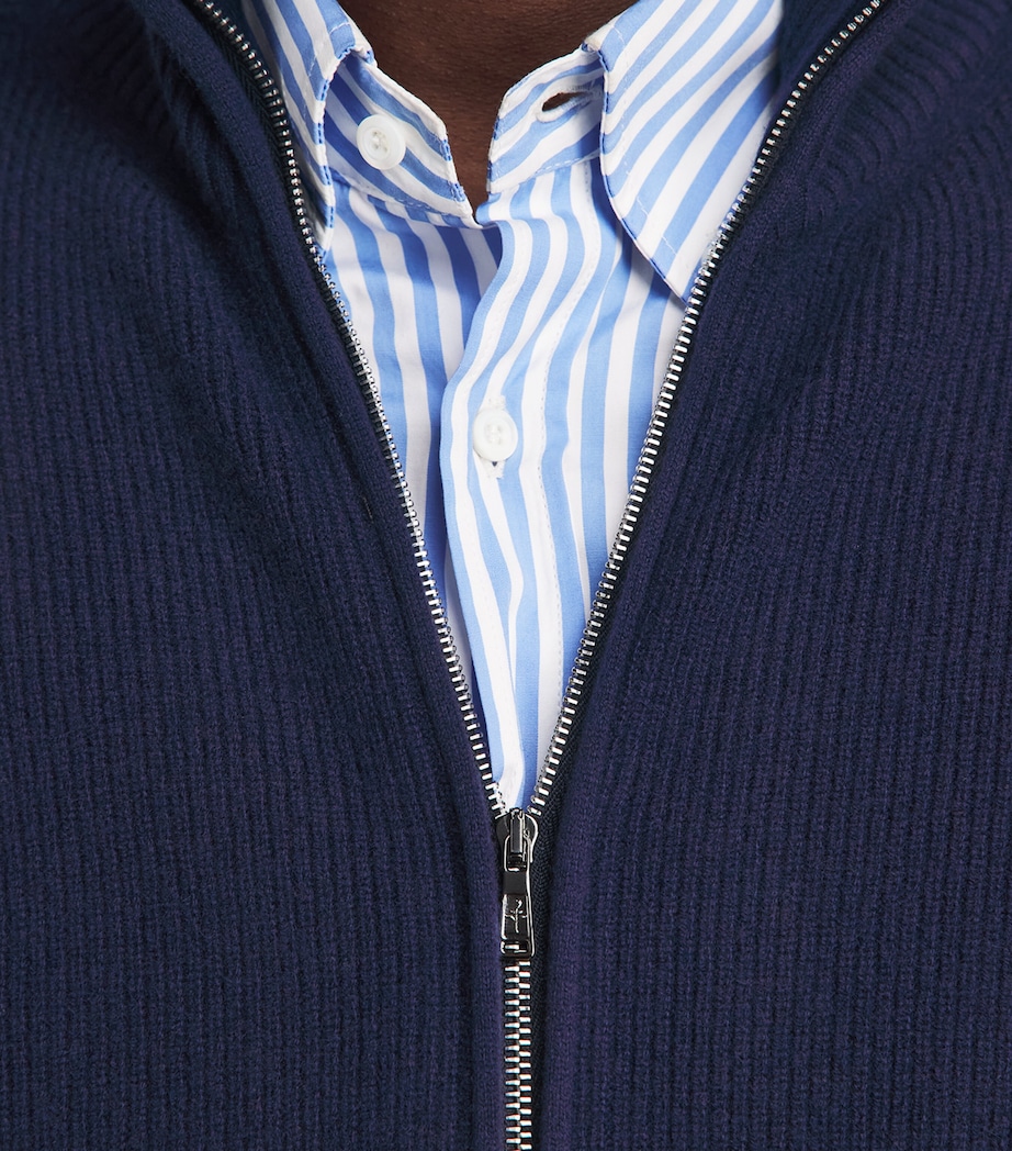 Fioroni Cashmere Mens Cashmere Half-Zip Sweater Image 3