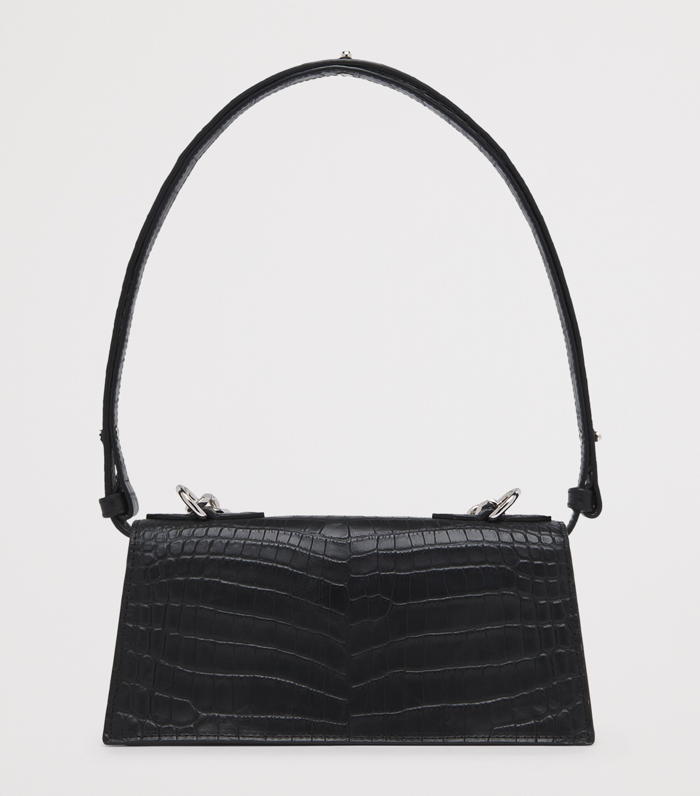 McQueen Leather Skull Four-Ring Top-Handle Bag Image 3