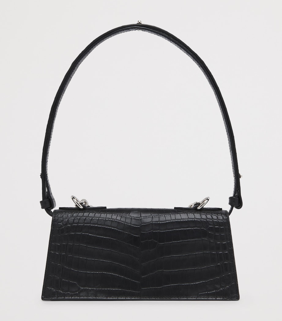 McQueen Leather Skull Four-Ring Top-Handle Bag Image 3