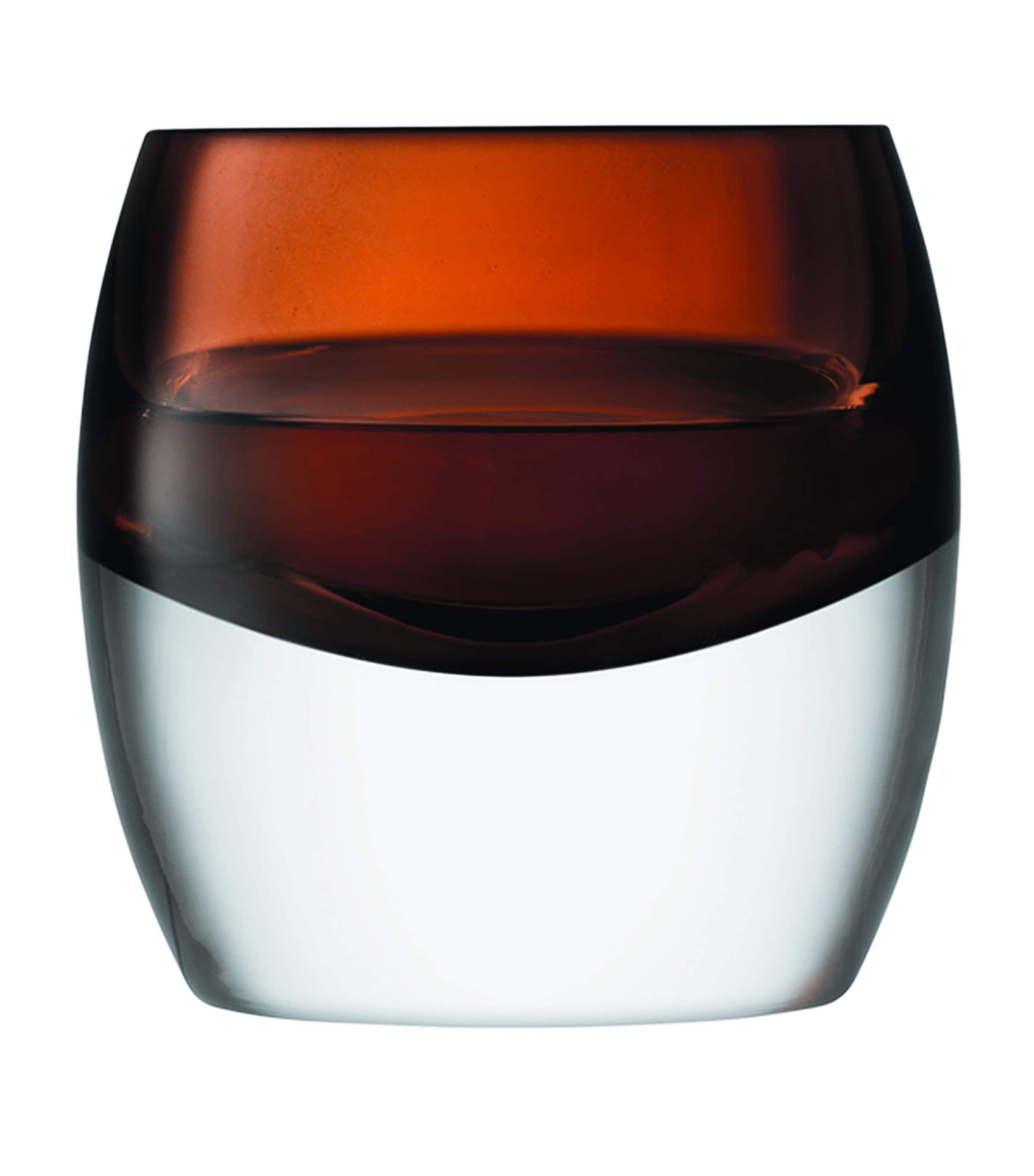 LSA International Set of 2 Whisky Club Tumbler (230ml) Peat Brown Image 3