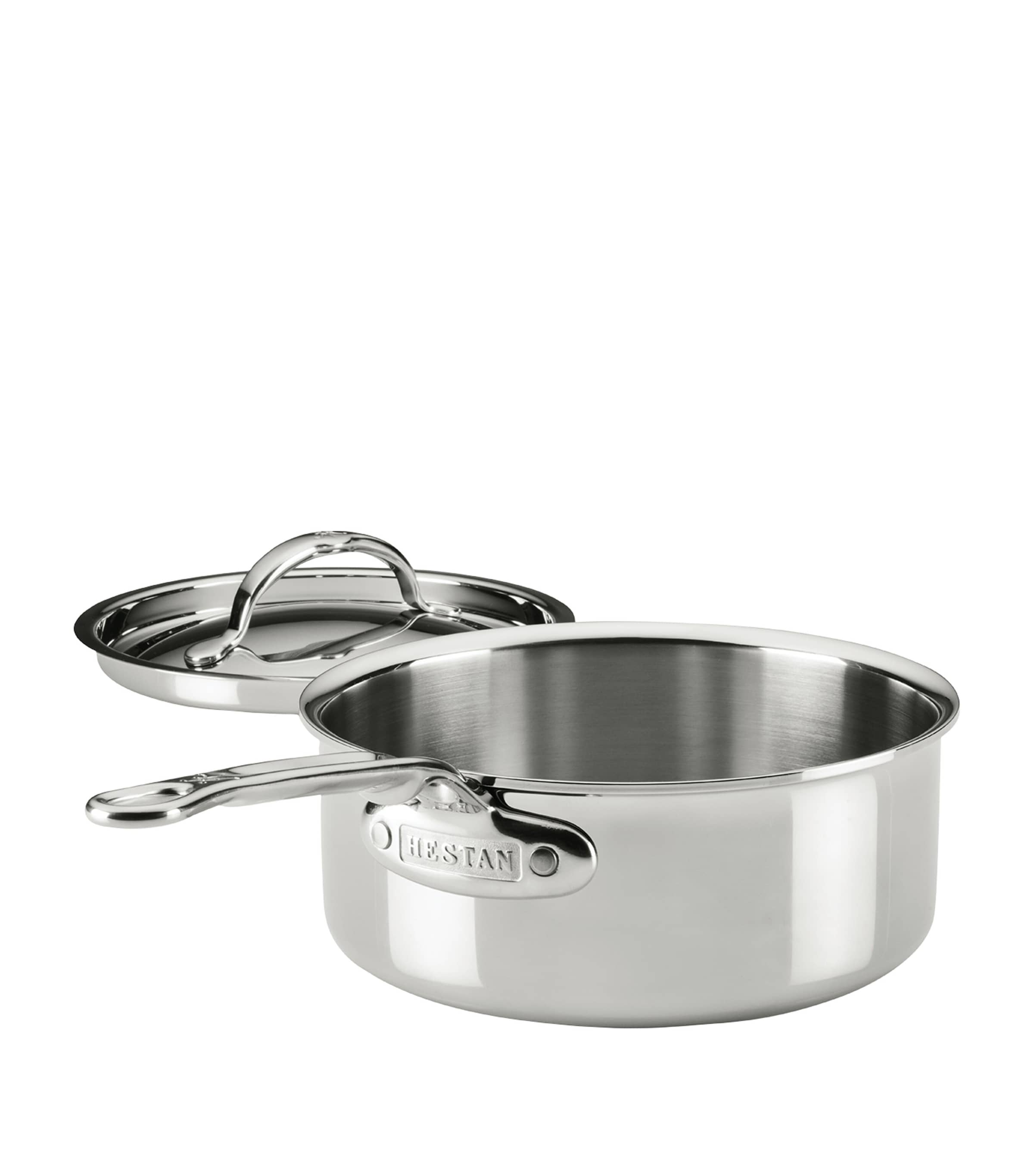 ProBond Luxe Covered Saucepan (18cm) SILVER Image 3