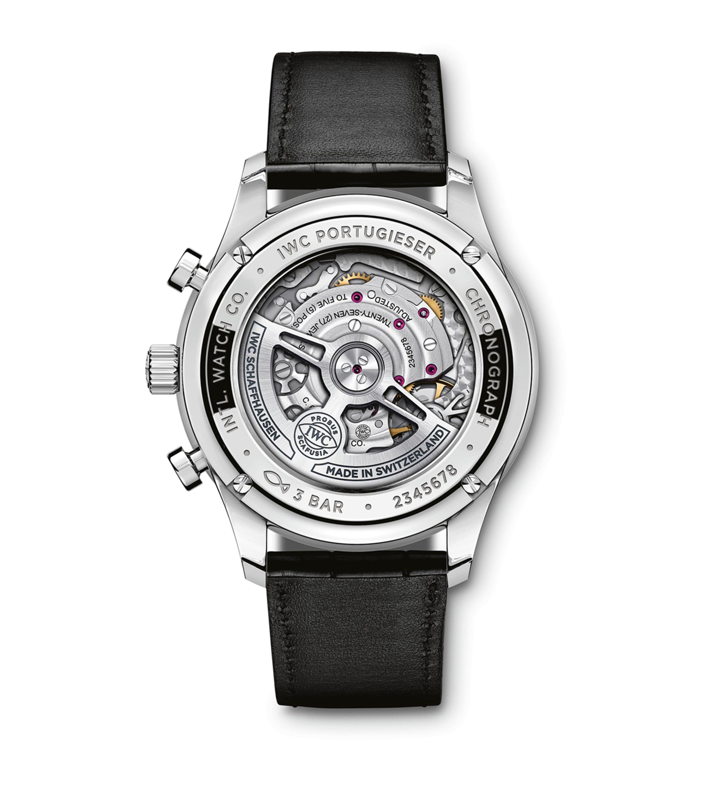 Stainless Steel Portugieser Chronograph Watch 41mm GREEN Image 5