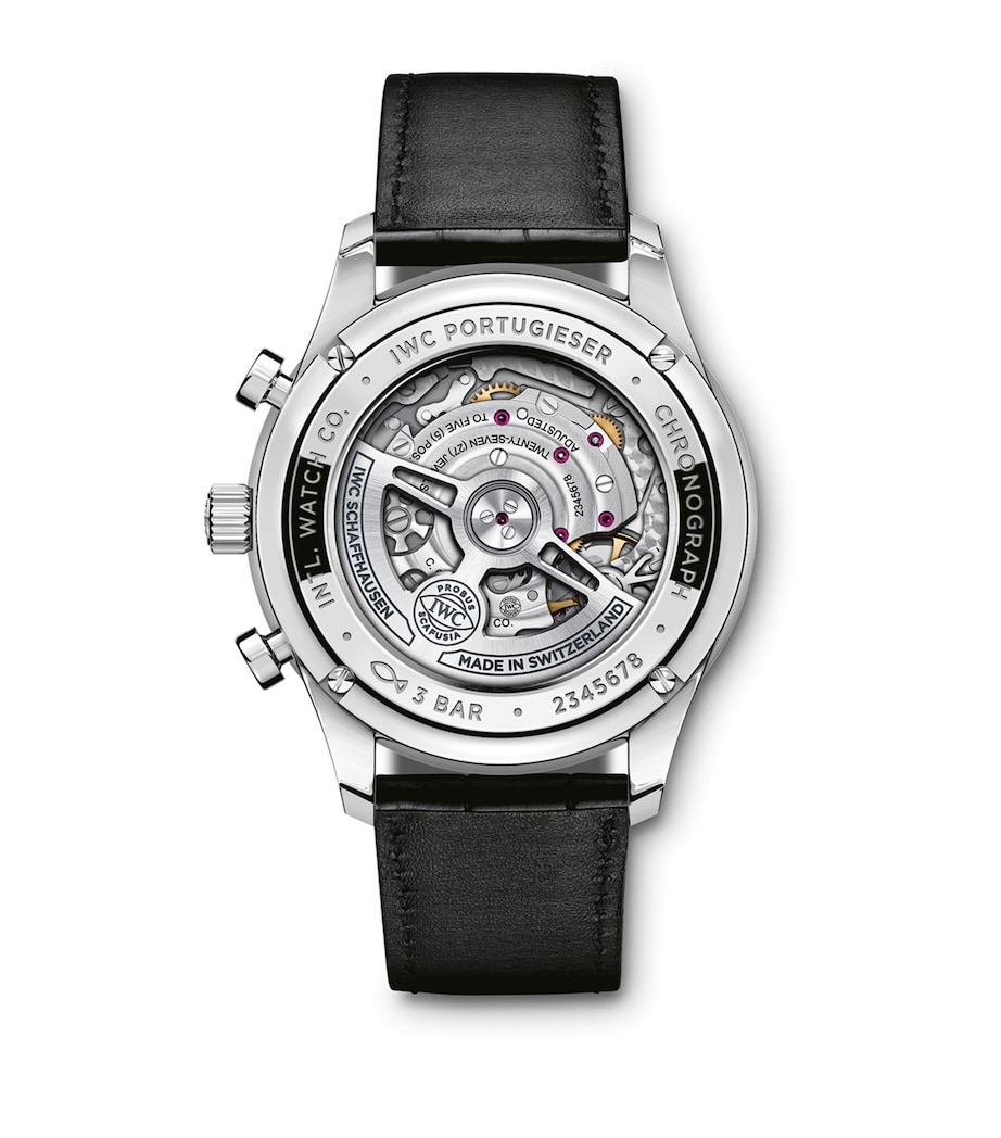 Stainless Steel Portugieser Chronograph Watch 41mm GREEN Image 5