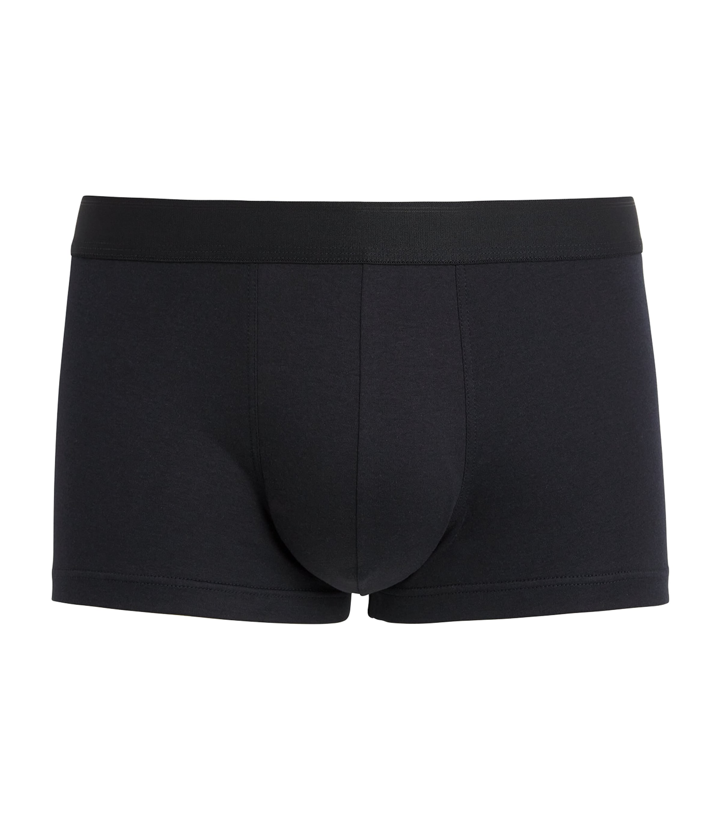 Sunspel Sea Island Cotton Trunks In Black