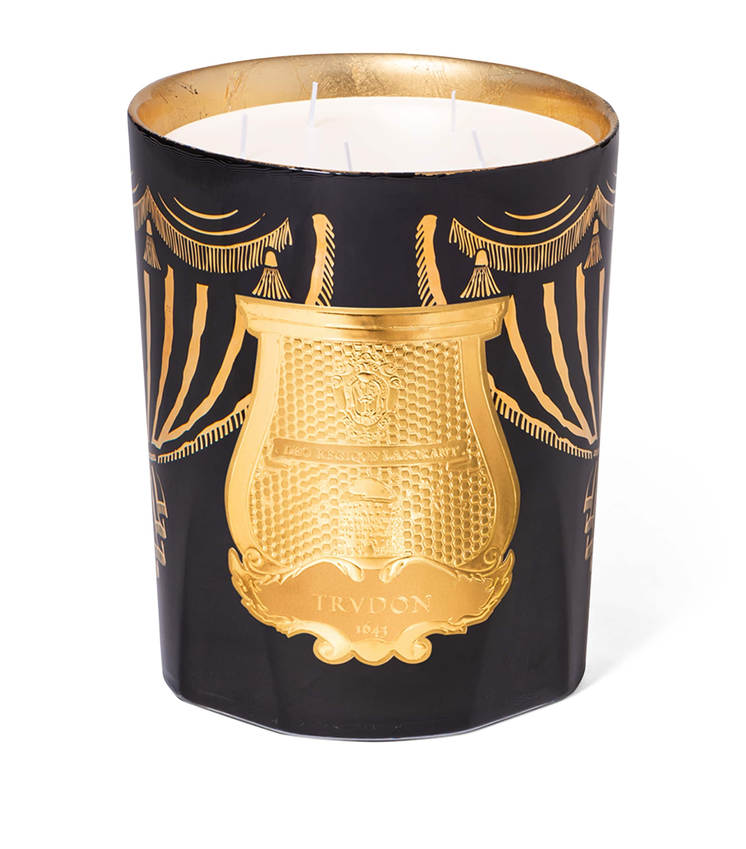 Trudon Fir Candle In Black