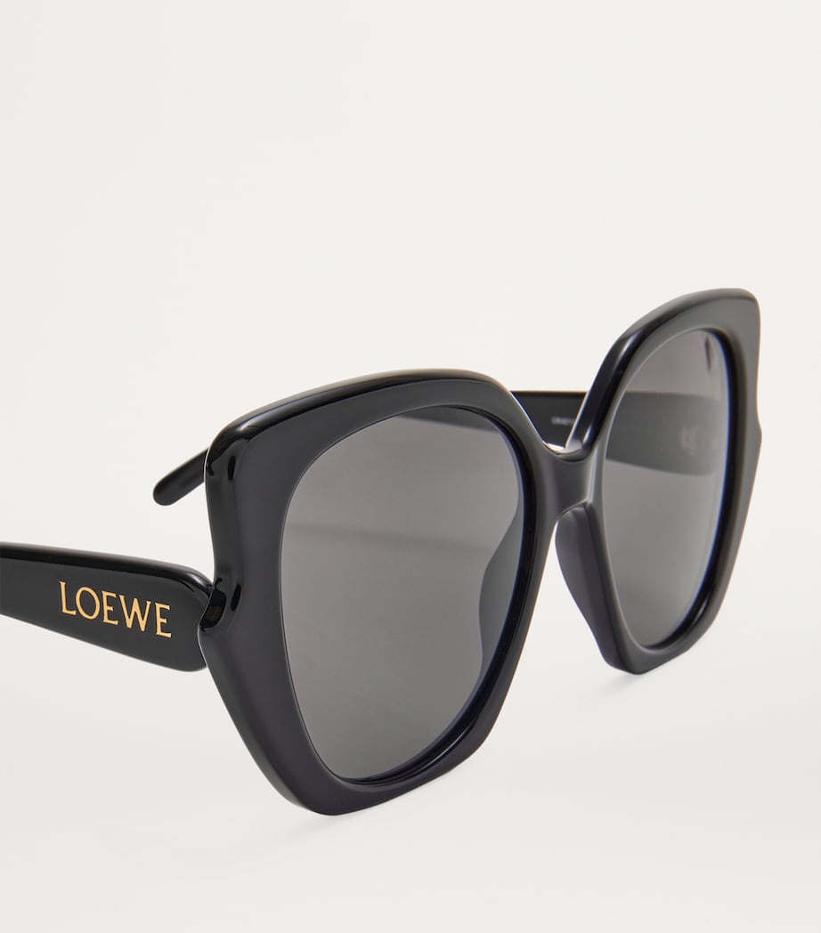 Thin Fantasy Sunglasses BLACK Image 4