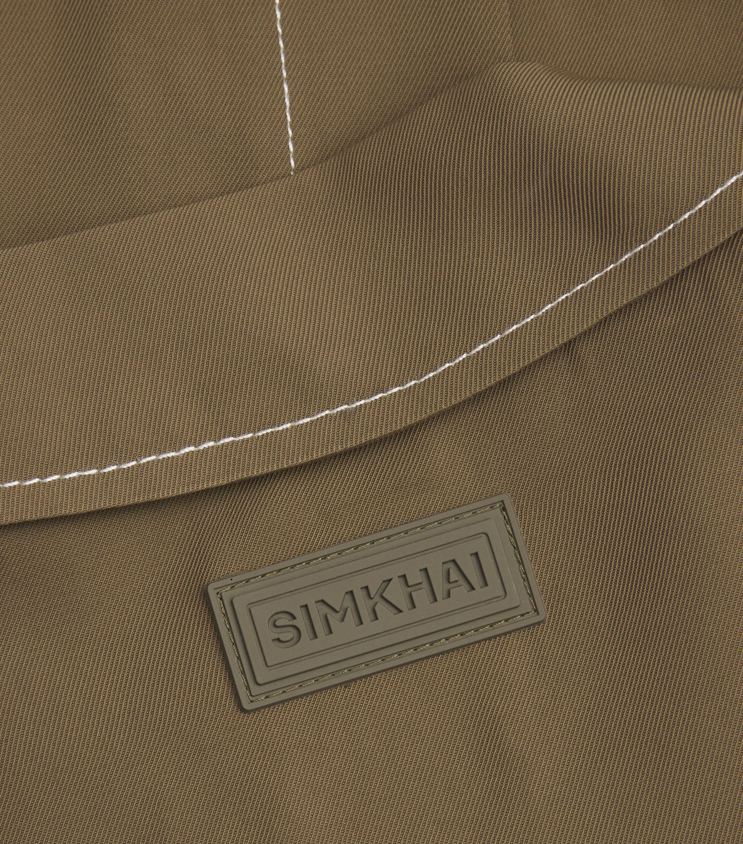 Simkhai Mens Long-Sleeve Shirt Olive Image 5