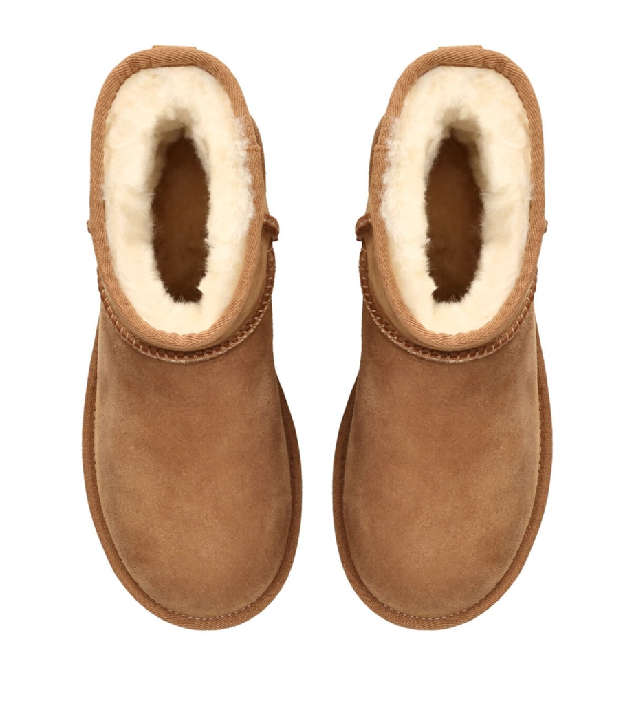 Suede Classic Mini Regenerate Boots TAN Image 4