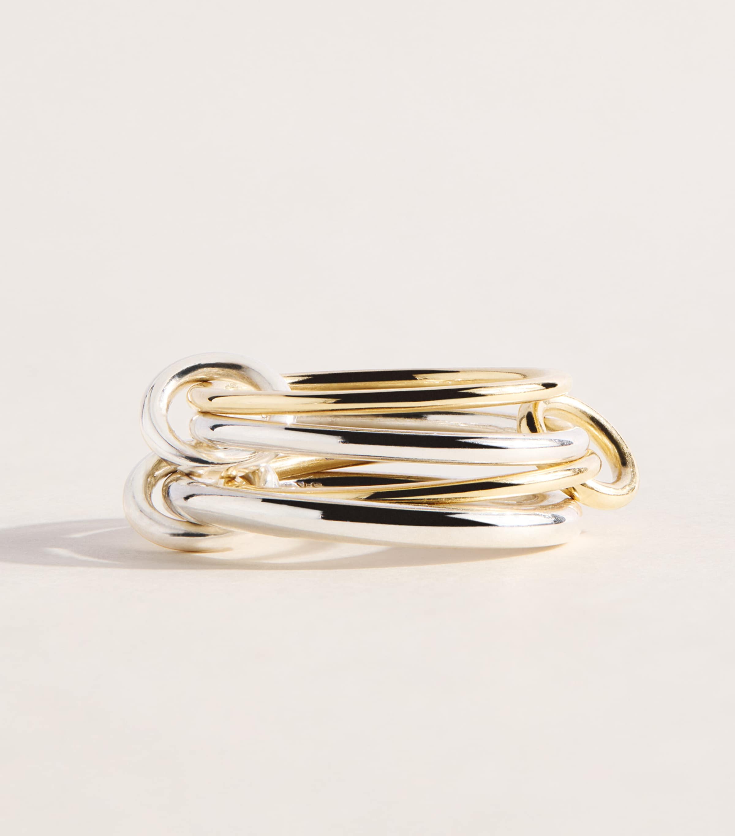Spinelli Kilcollin Yellow Gold and Sterling Silver Pisces Ring Sterling Silver Image 1