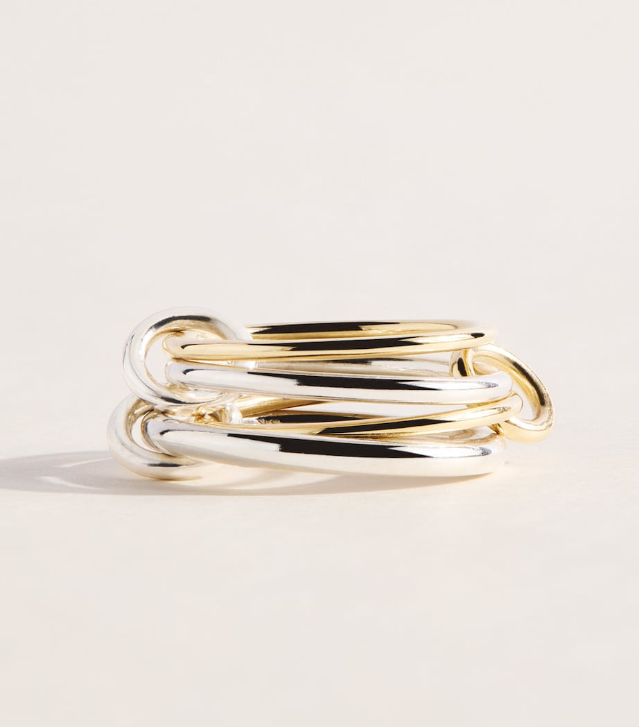 Spinelli Kilcollin Yellow Gold and Sterling Silver Pisces Ring Sterling Silver Image 1